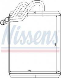 Výměník tepla NISSENS 77518 Výměník tepla NISSENS 77518