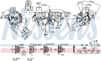 Turbodmychadlo NISSENS 93193 Turbodmychadlo NISSENS 93193