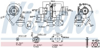 Turbodmychadlo NISSENS 93202 Turbodmychadlo NISSENS 93202