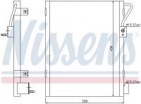 Chladič klimatizace NISSENS 940019 Chladič klimatizace NISSENS 940019
