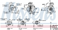Turbodmychadlo NISSENS 93216 Turbodmychadlo NISSENS 93216