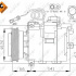 Kompresor klimatizace NRF 32104