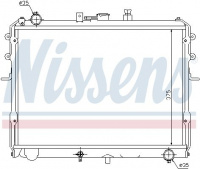 Chladič motoru NISSENS 67358 Chladič motoru NISSENS 67358