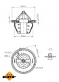 Termostat, chladivo NRF 725196