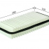 Vzduchový filtr BOSCH (BO F026400017)