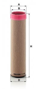 Vzduchový filtr MANN MF CF1140/2