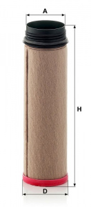 Vzduchový filtr MANN MF CF1280 Vzduchový filtr MANN MF CF1280