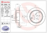 Brzdový kotouč BREMBO 08.C252.11
