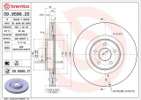 Brzdový kotouč BREMBO 09.9586.20
