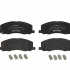 Sada brzdových destiček BREMBO P59058 - OPEL, SAAB
