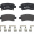 Sada brzdových destiček BREMBO P59059 - CHEVROLET, OPEL, SAAB
