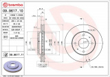 Brzdový kotouč BREMBO 09.9617.11