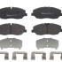 Sada brzdových destiček BREMBO P30084 - HYUNDAI