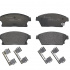 Sada brzdových destiček BREMBO P59077 - CADILLAC, CHEVROLET, OPEL, VAUXHALL
