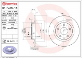 Brzdový kotouč BREMBO 08.C423.11