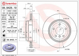 Brzdový kotouč BREMBO 09.9425.10 - BMW