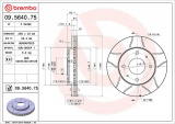 Brzdový kotouč BREMBO MAX 09.5640.75 - MITSUBISHI