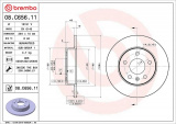 Brzdový kotouč BREMBO 08.C656.11