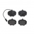 Sada brzdových destiček BREMBO P44003 - LAND ROVER Sada brzdových destiček BREMBO P44003 - LAND ROVER
