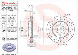Brzdový kotouč BREMBO 09.5509.1X
