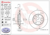 Brzdový kotouč BREMBO 09.A727.11