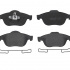 Sada brzdových destiček BREMBO P68040 Sada brzdových destiček BREMBO P68040