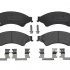 Sada brzdových destiček BREMBO P24153 - FORD, MERCEDES-BENZ