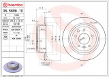 Brzdový kotouč BREMBO 08.5698.10 - JAGUAR