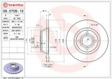 Brzdový kotouč BREMBO 08.5709.10 - AUDI