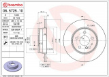 Brzdový kotouč BREMBO 08.5725.10 - MERCEDES-BENZ