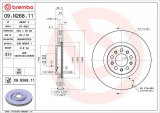 Brzdový kotouč BREMBO 09.N268.11 - JEEP