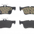 Sada brzdových destiček BREMBO P24201 - FORD