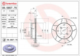 Brzdový kotouč BREMBO MAX 09.5857.75 - SUZUKI