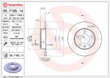 Brzdový kotouč BREMBO 08.7165.11 - AUDI, SEAT, ŠKODA, VW