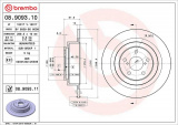 Brzdový kotouč BREMBO 08.9093.10