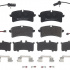 Sada brzdových destiček BREMBO P85151 - AUDI