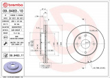 Brzdový kotouč BREMBO 09.9483.10 - CHEVROLET