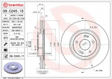 Brzdový kotouč BREMBO 09.C245.11 - HYUNDAI, KIA