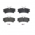 Sada brzdových destiček BREMBO P72001 - SANTANA Sada brzdových destiček BREMBO P72001 - SANTANA