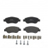 Sada brzdových destiček BREMBO P68049 - FIAT Sada brzdových destiček BREMBO P68049 - FIAT