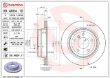 Brzdový kotouč BREMBO 09.A604.11 - BMW