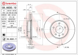 Brzdový kotouč BREMBO 09.A630.11 - CHEVROLET, OPEL