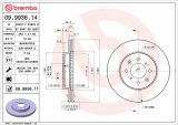 Brzdový kotouč BREMBO 09.9936.14 - HONDA