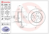 Brzdový kotouč BREMBO 08.C290.11