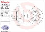 Brzdový kotouč BREMBO 08.5037.10 - SAAB
