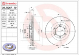 Brzdový kotouč BREMBO 09.B267.10 - ISUZU
