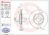 Brzdový kotouč BREMBO 09.C422.11 - FORD