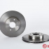 Brzdový kotouč BREMBO 09.5124.10 - ROVER