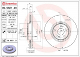 Brzdový kotouč BREMBO 09.9821.21