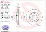 Brzdový kotouč BREMBO 09.6753.10 - HONDA
